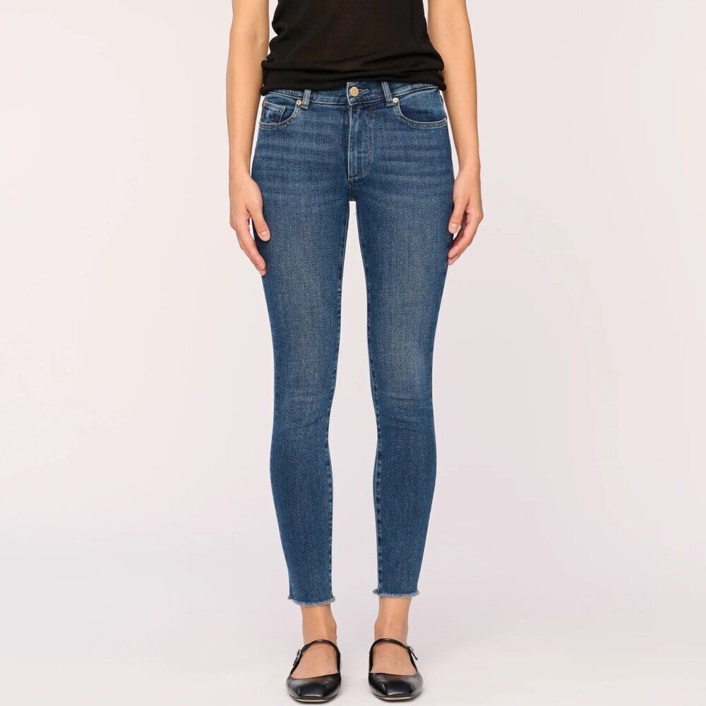 DL1961 Anthropologie Florence Instasculpt Stretch Ankle Jeans Size 29 in Shearer